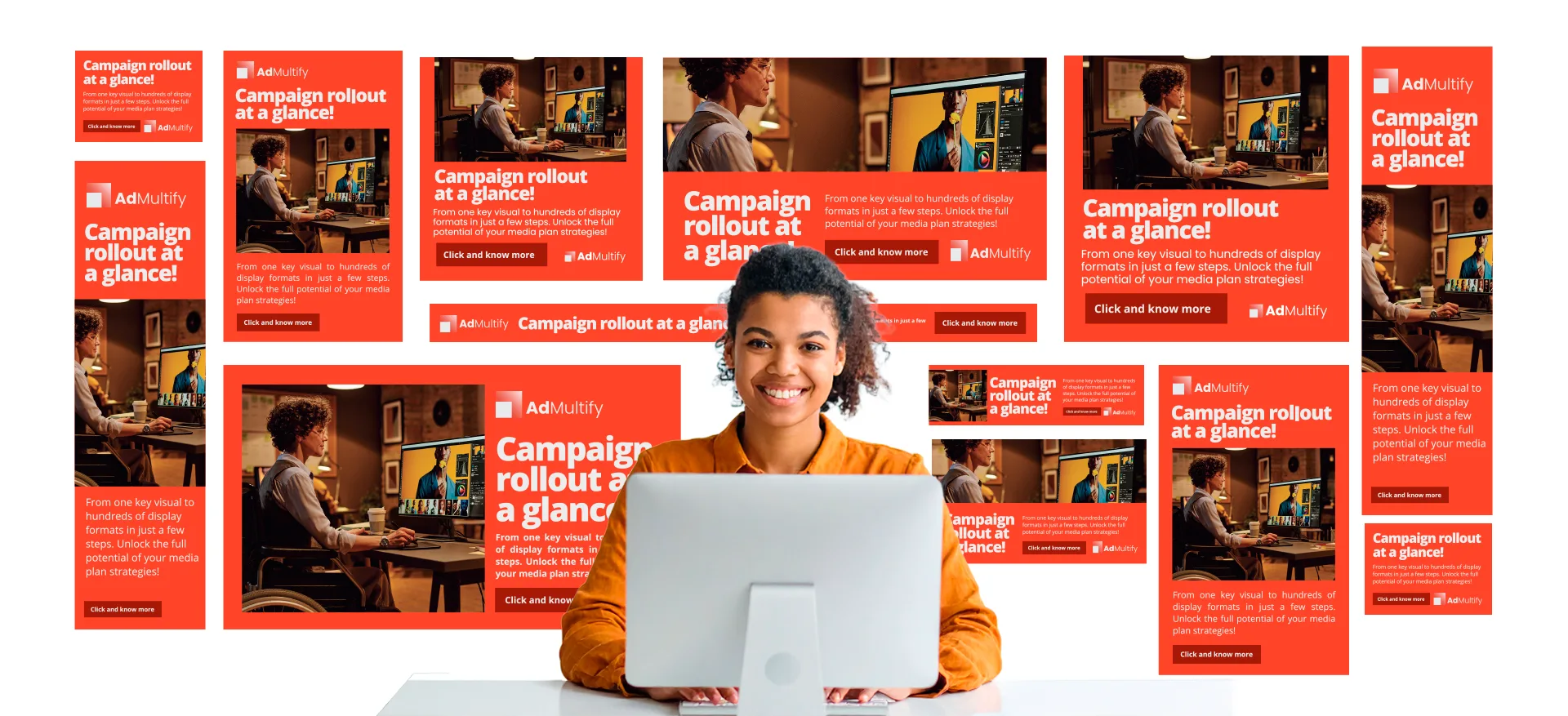 AdMultify · Begen: Demonstração: Campaign rollout at a glance
